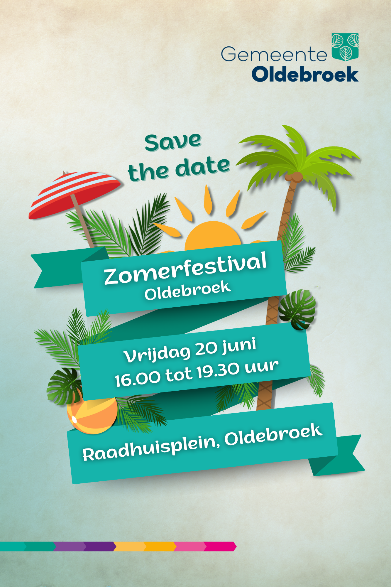 20250513 Save the date zomerfestival 2025