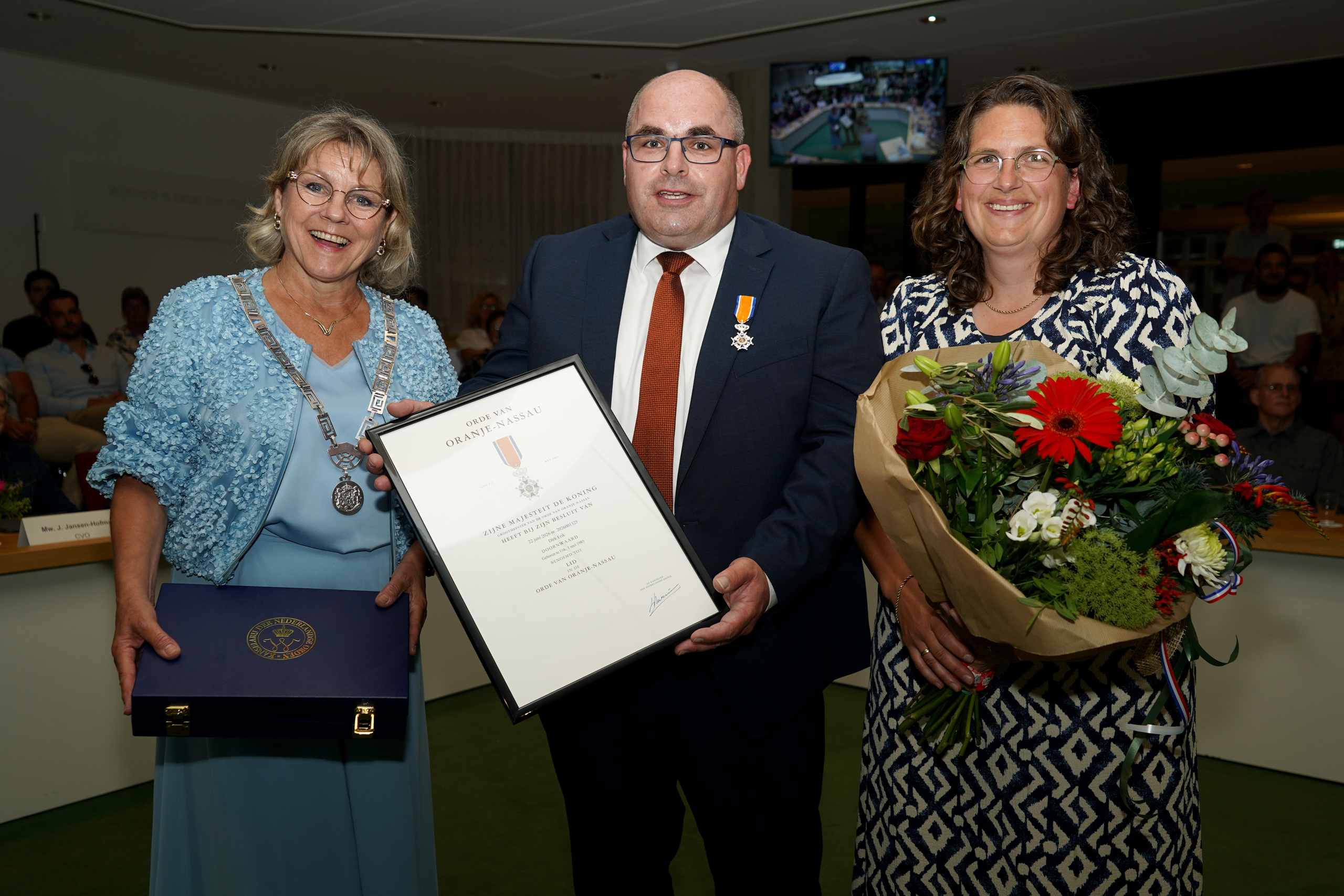 20260710 Erik Doornwaard benoemd tot Lid in de Orde van Oranja-Nassau