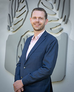 Portretfoto wethouder Martijn Kerkmans (2026)