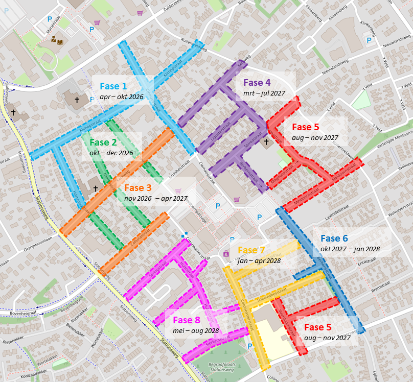 Planning Klimaatbestendig centrum Wezep