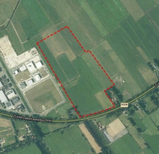 Zoekgebied bedrijventerrein Broeklanden 3 ligt naast het gebied van Broeklanden 2
