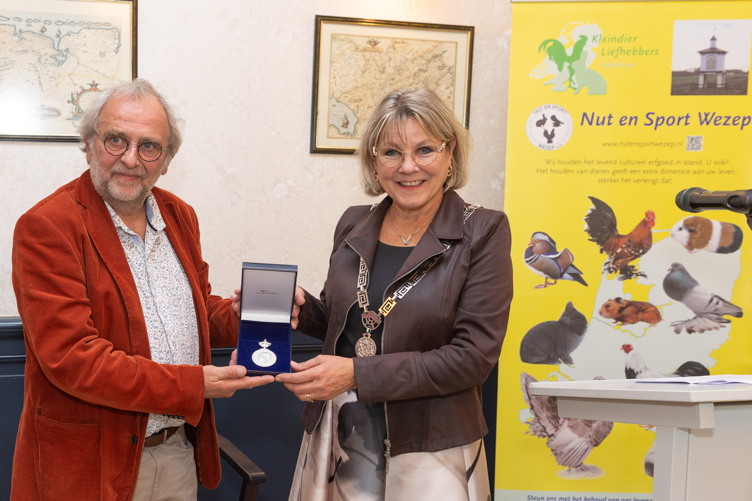 20260411 Koninklijke erepenning Nut en Sport Wezep 1