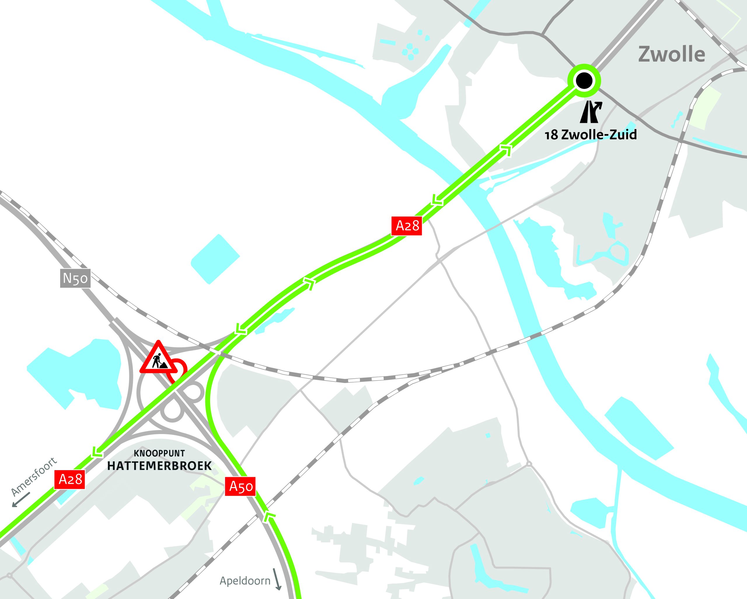 20252402bKnpt Hattemerbroek - Afsluiting verbindingsboog ZONDER TEKST - vanaf vrijdag 14 maart 21.00 uur