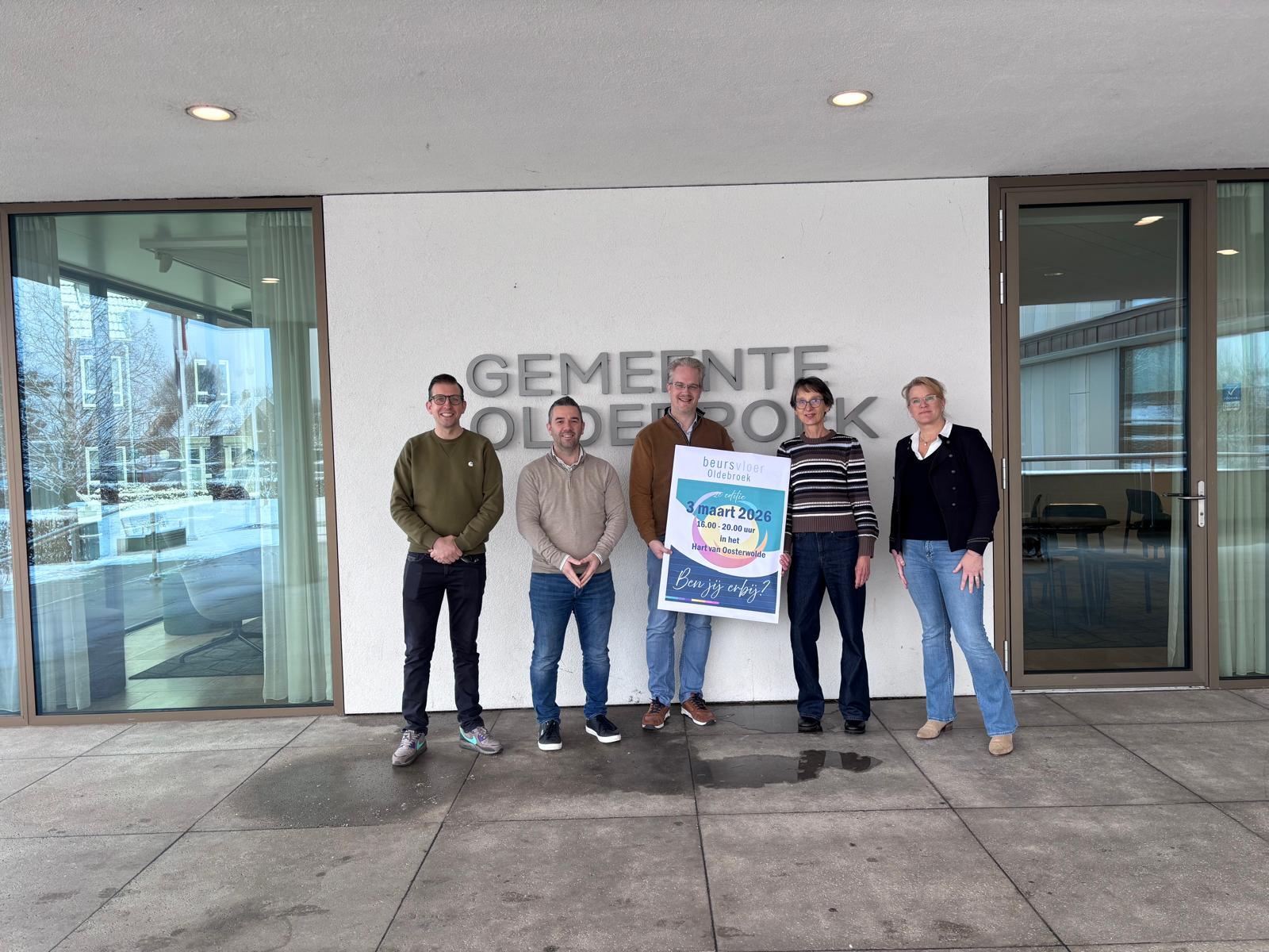 werkgroepleden van de beursvloer