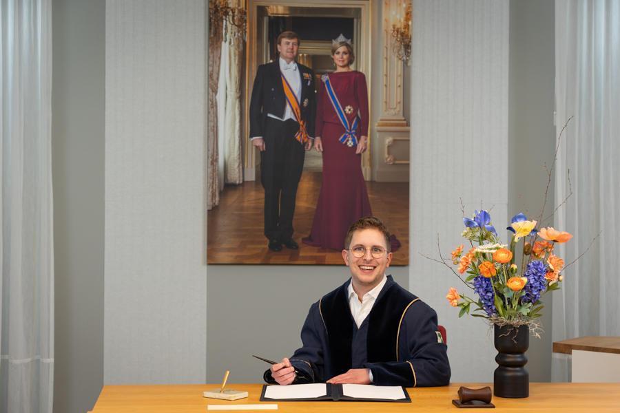 Trouwambtenaar Rikkert van t Hof